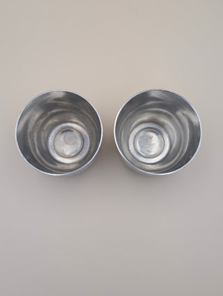 Pewter Jefferson Cups set of 2