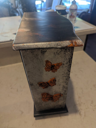 Upcycled Halloween/Autumn Fairy Jewelry Box