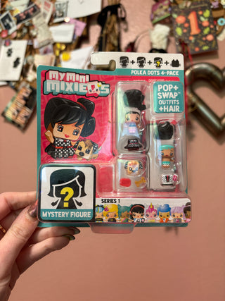Mattel My Mini MixieQ's Polka Dots 4-Pack Action Figure Set