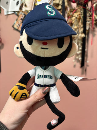 tokidoki x MLB Seattle Mariners "Monkey Maxx" mascot plush