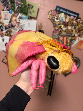 Pink Rosy Maple Moth Plush