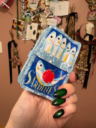 Sardine Hair Claw - Blue