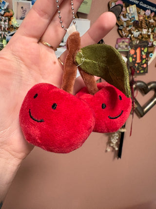 Cherry Bag Charm Plush