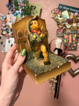 Vintage Schoolboy Bookend