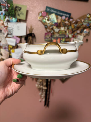 1920s Paul Muller Gravy Boat