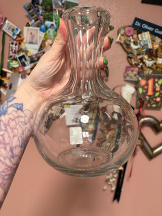 Vintage Blown Glass Decanter