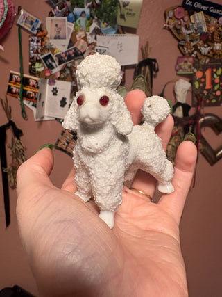 Vintage Japanese Ceramic Spaghetti Poodle