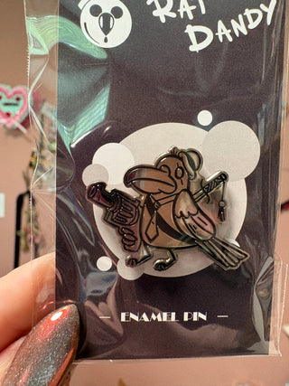 RD Crow Metal Pin