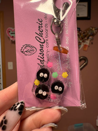 Bottle Soot Keychain/Bag Charm