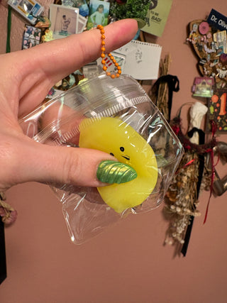 Banana Squishy Keychain