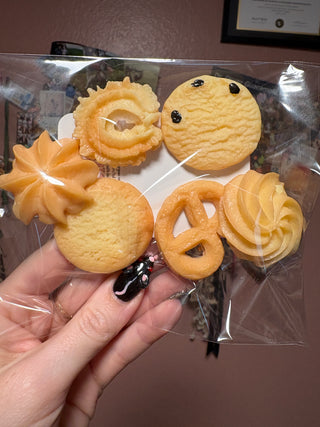 Cookie Hair Clips
