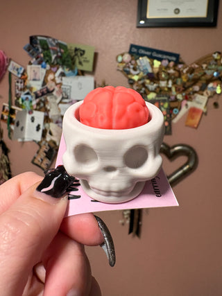 Skull w/ Brain Clicker