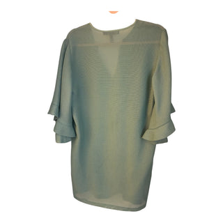 BCBG Max Azria Mint Ruffle Sleeve Tunic/Dress  Size S  Bliss Marketplace