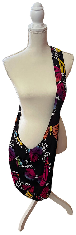RSV-Boho Bag w/zipper Butterfly Print - NIS