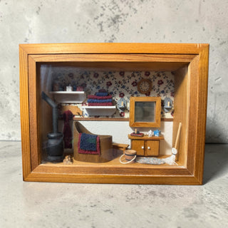 Tom Crets Wash Room Shadow Box