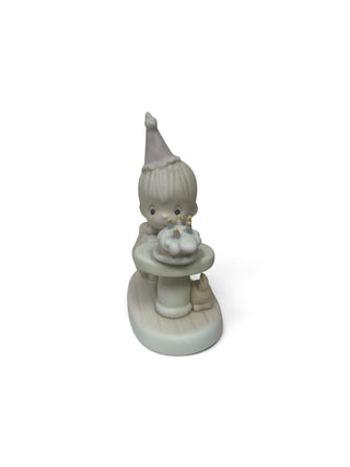 1992 Precious Moments Figurine Enesco "May Every Wish Come True Birthday 524298