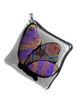 Art Glass Butterfly One 3.25 inch