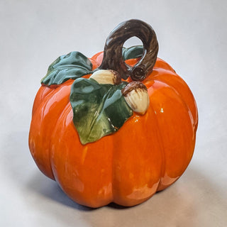 Vintage Fitz and Floyd Autumn Harvest Pumpkin
