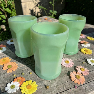 VTG Fenton Jadeite Tumbler