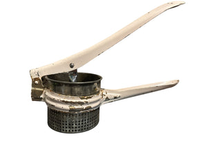 Vintage Handheld Potato Ricer & Fruit Press