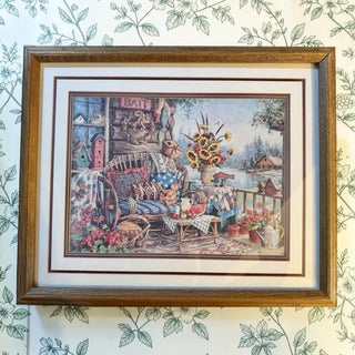 VTG “Country Hideaway” Framed Print