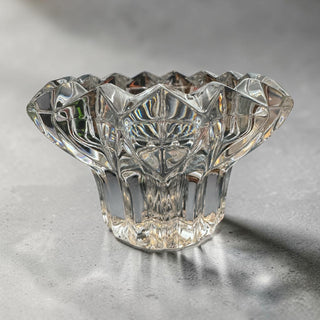 VTG Heavy Lead Crystal Votive/Taper Holder