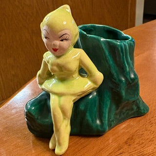 MCM Gilner Pottery Pixie w Dress Planter