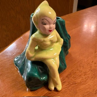 MCM Gilner Pottery Pixie w Dress Planter