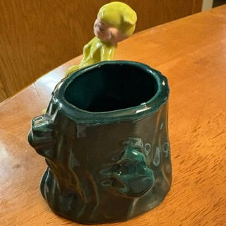 MCM Gilner CA Pottery Pixie w Jacket Planter