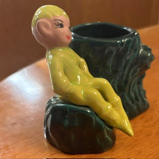MCM Gilner CA Pottery Pixie w Jacket Planter