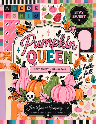 Pumpkin Queen Scrapbook Kit