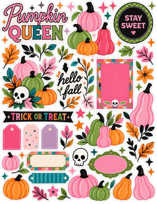 Pumpkin Queen Scrapbook Kit