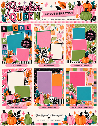 Pumpkin Queen Scrapbook Kit