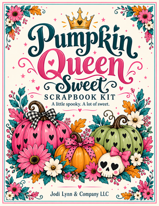 Pumpkin Queen Sweet Scrapbook Kit