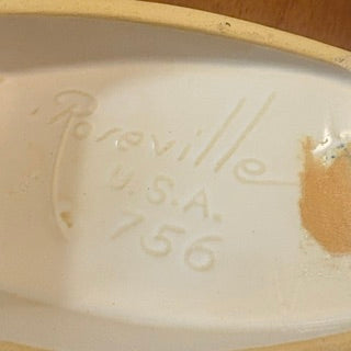 1950 Roseville Silhouette 756 Acorn Planter