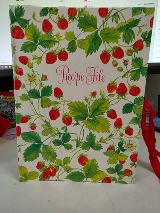 Recipe File Folder