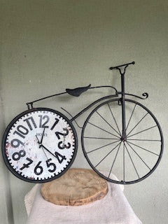 Recycled Wall Mounted Bike Clock