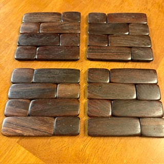 MCM Coasters - Costa Rica Rosewood Set 4