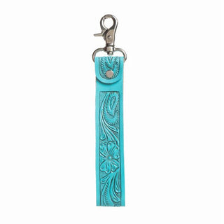 Blooming Meadow Keyfob Turquoise