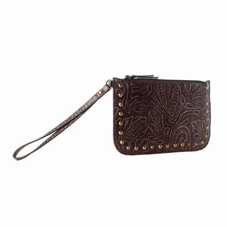 Petalwild Wallet Embossed Brown
