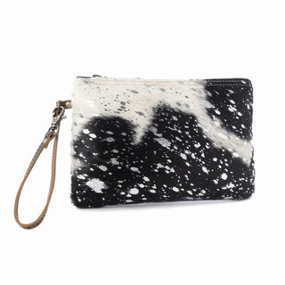 Stardust Pouch Black Foil Hairon