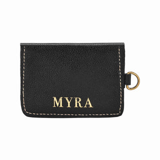 Juniper Moon Coin Midnight Black Leather