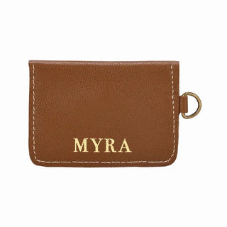 Juniper Moon Coin Walnut Brown Leather