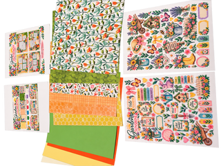 Garden Sunshine 12 × 12 Scrapbook Kit