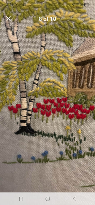 Vintage Crewel Church Needlework, RSV