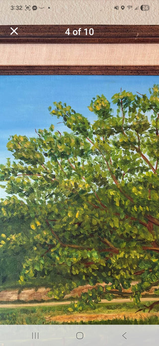 Vintage Farm Landscape • Signed 1974