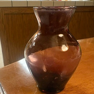 Vintage Amethyst Purple Vase