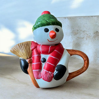 Miniature Figural Snowman Novelty