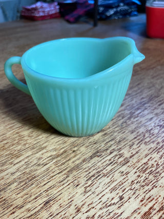 VNTG Jadeite Fire King Creamer