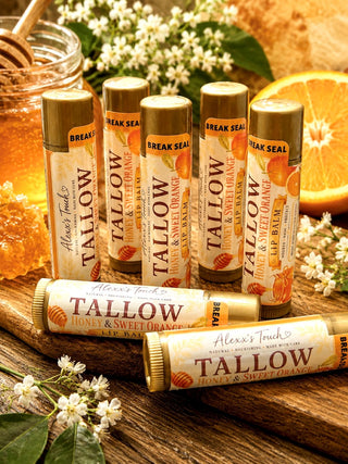 TALLOW HONEY SWEET ORANGE LIP CARE